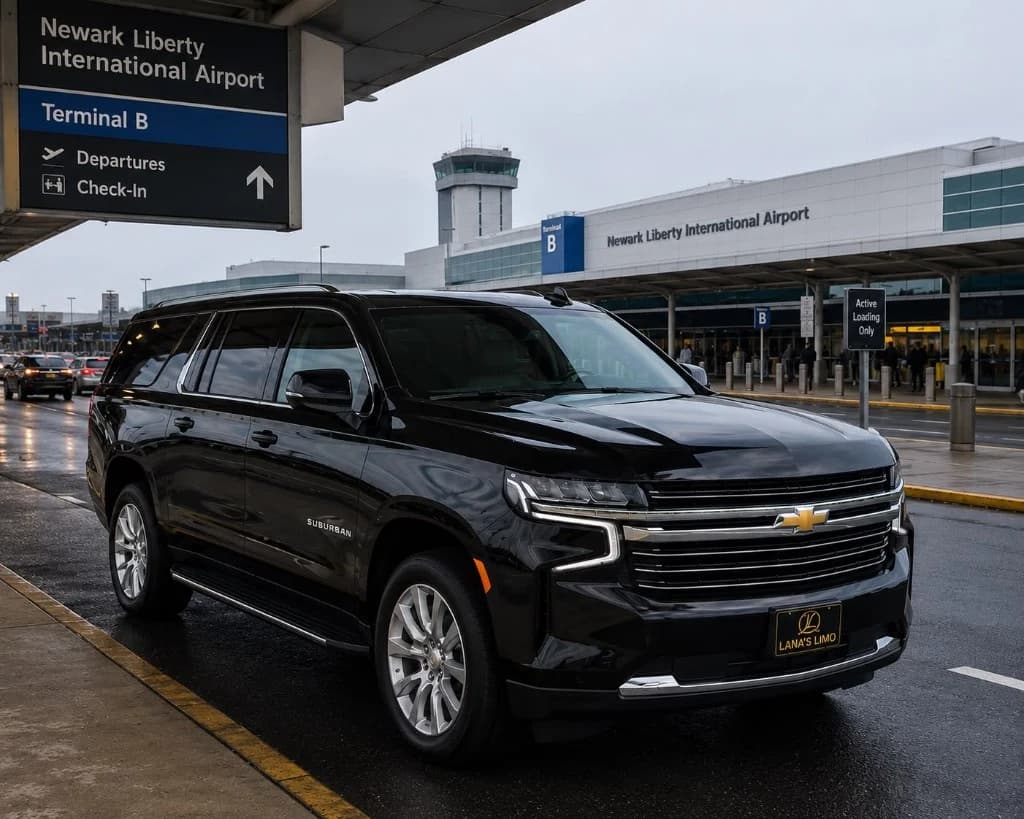 EWR airport limousine service with Lana's Limo