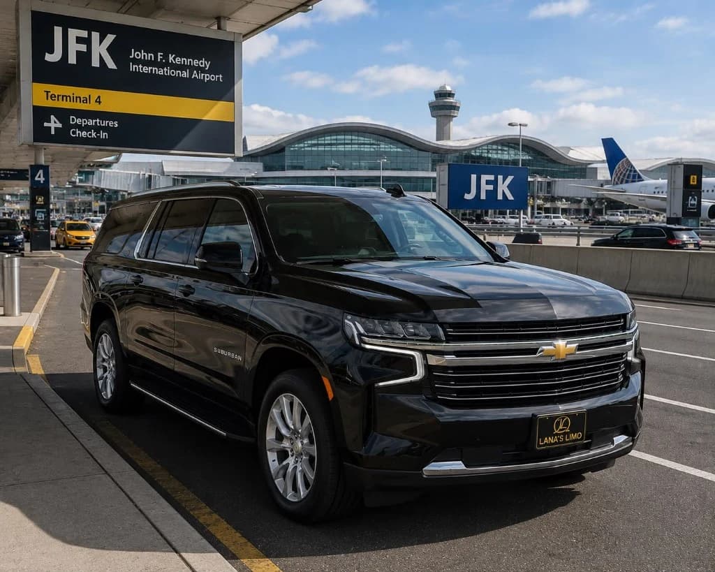 JFK airport limousine service with Lana's Limo