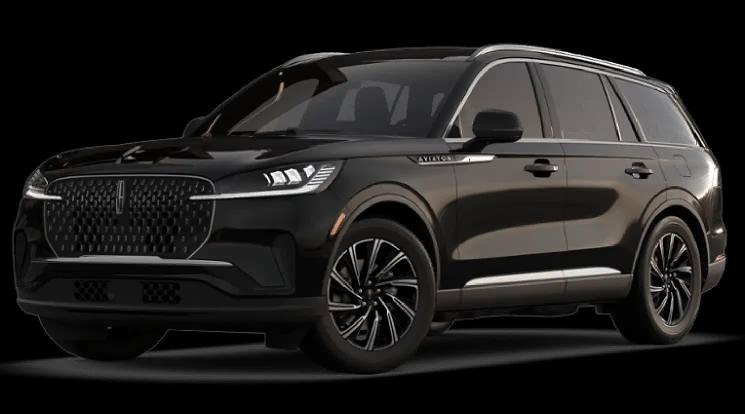 Lana's Limo Lincoln Aviator luxury midsize SUV for premium chauffeur airport and corporate transportation