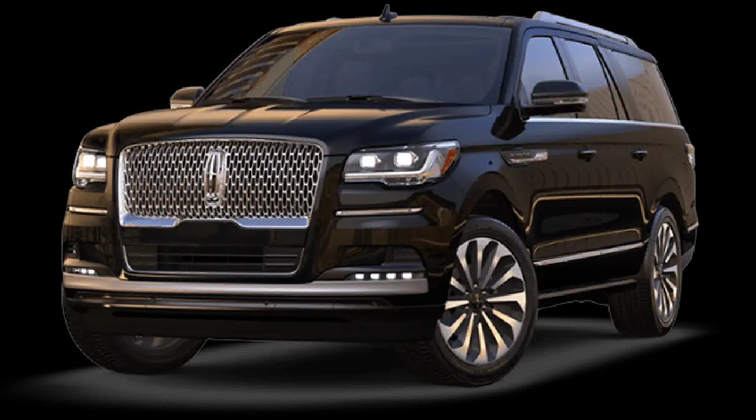 Lana's Limo Lincoln Navigator luxury SUV for premium chauffeur and executive transportation