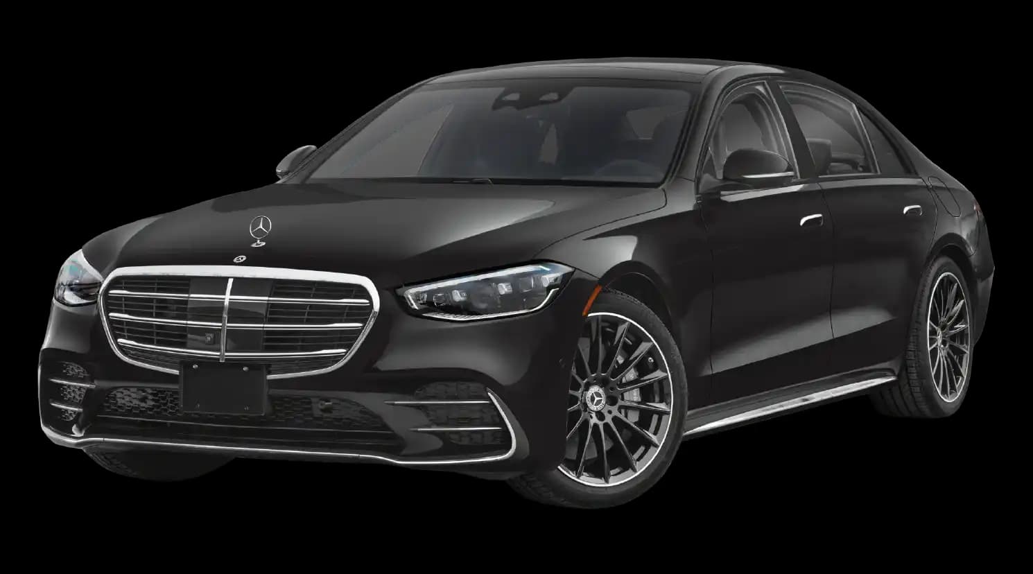 Lana's Limo Mercedes S 500 luxury sedan for premium chauffeur airport and corporate travel service