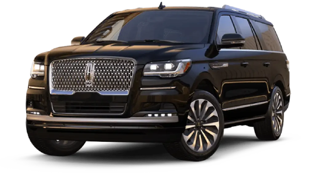 Lana’s Limo Lincoln Navigator luxury SUV for premium chauffeur airport and executive transportation